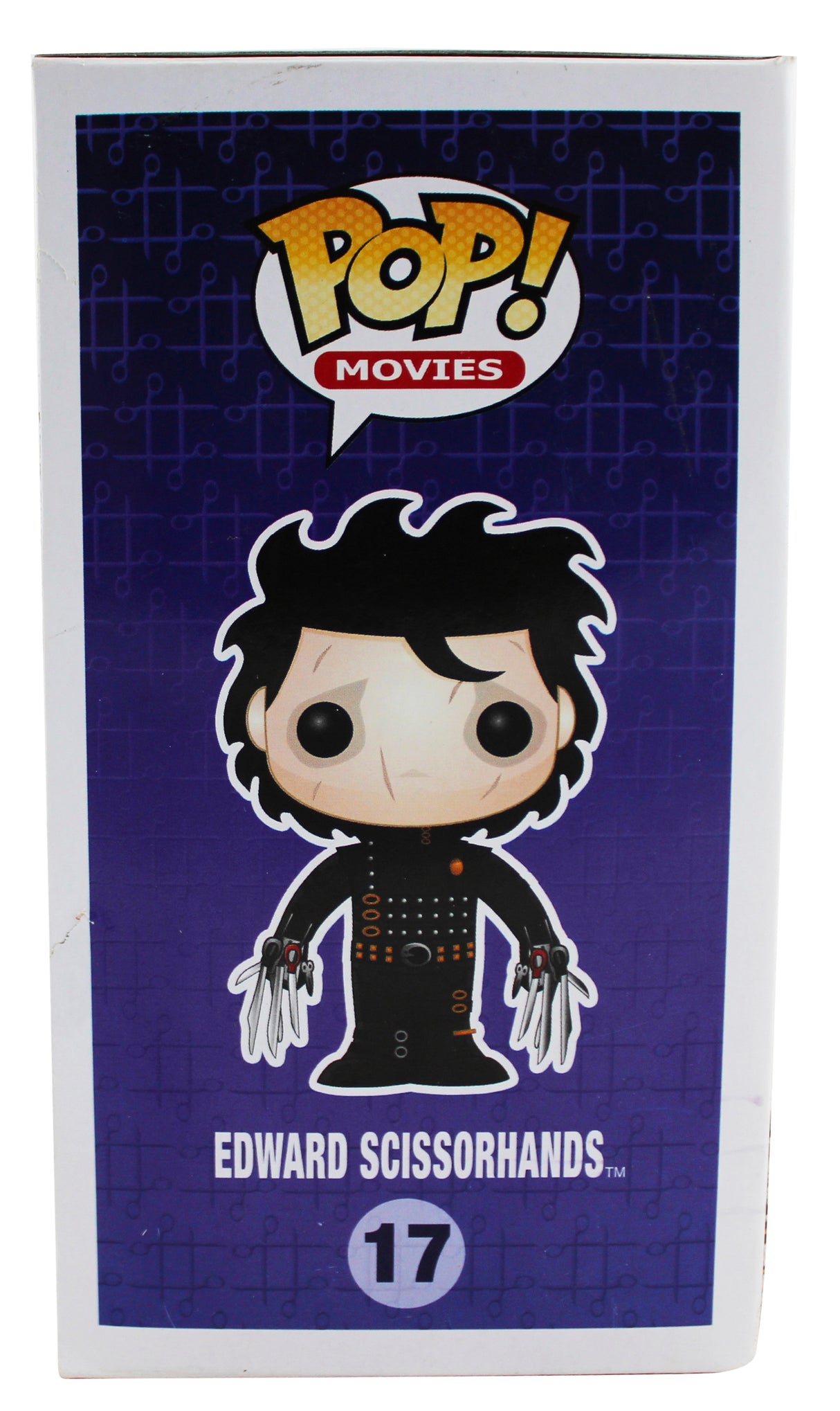 Johnny Depp Signed Edward Scissorhands #17 Funko Pop Vinyl Figure JSA #AH85870