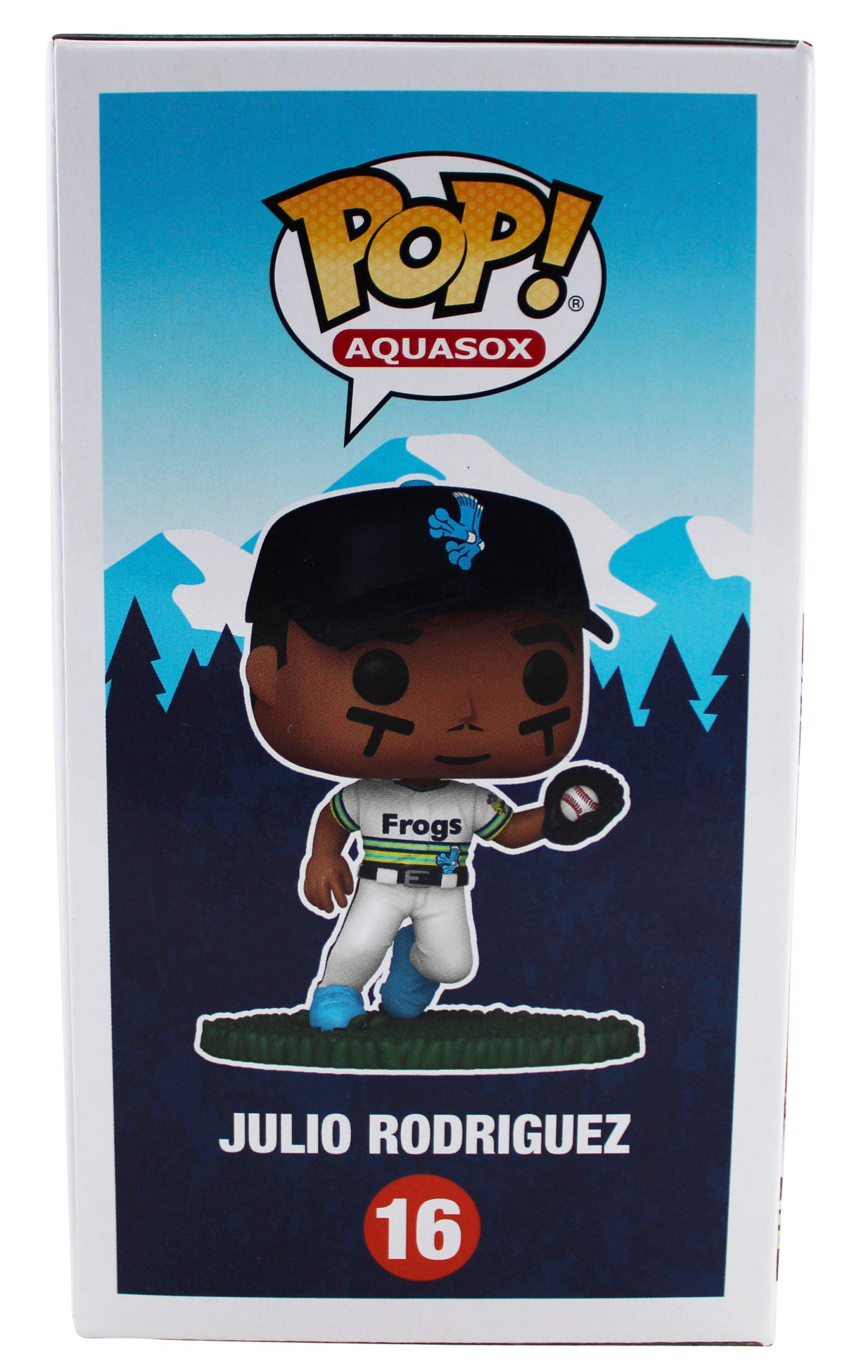 Julio Rodriguez Signed Everett AquaSox #16 Funko Pop Vinyl Figure JSA #CD80427