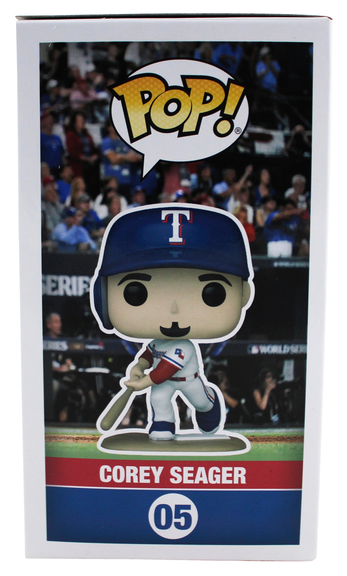 Rangers Corey Seager Signed Texas Rangers #05 Funko Pop Figure JSA #CD80414