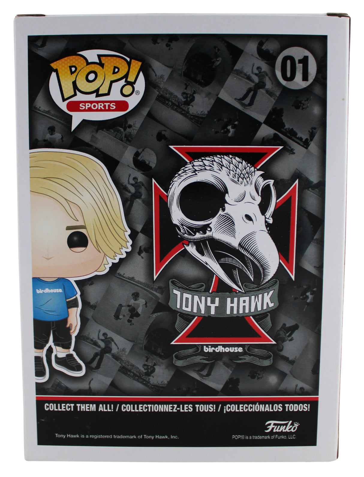 Tony Hawk Authentic Signed Birdhouse #01 Funko Pop Vinyl Figure JSA #CE80230
