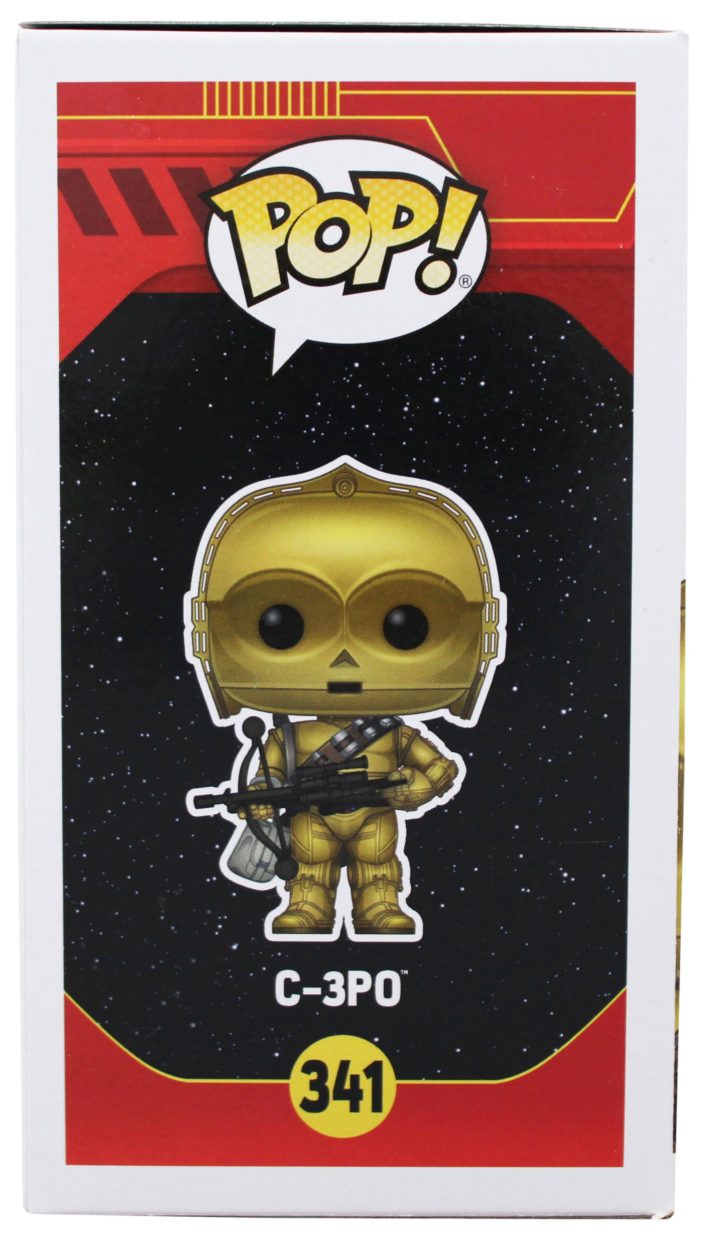 Anthony Daniels Star Wars "C-3PO" Signed #341 Funko Pop Figure BAS #BU60493
