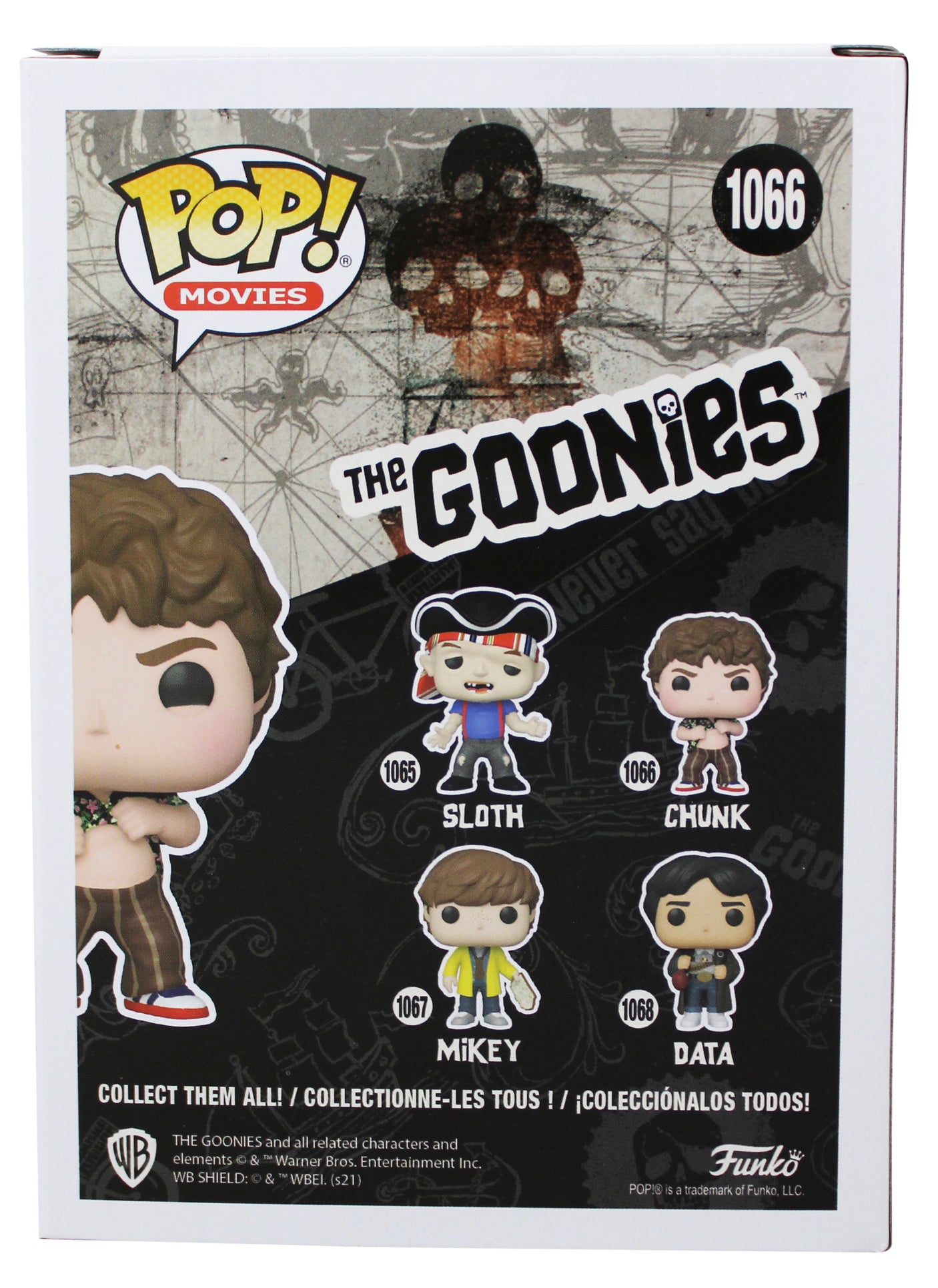 Jeff Cohen The Goonies "2x Insc" Signed #1066 Funko Pop Figure BAS #BU60495