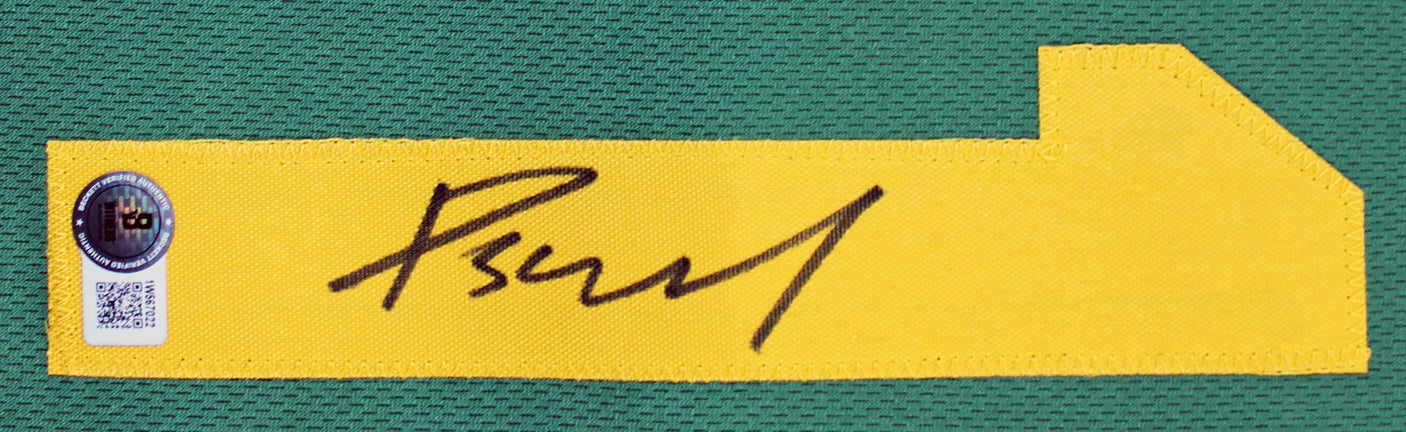 Lithuania Domantas Sabonis Authentic Signed Green Pro Style Jersey BAS Witnessed