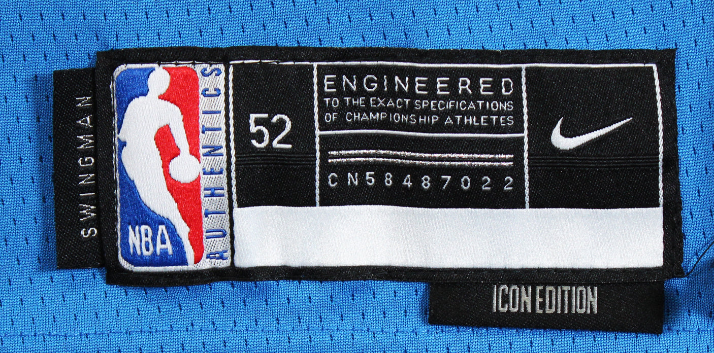 Thunder Shai Gilgeous-Alexander Signed Blue Nike Icon Edition Jersey BAS