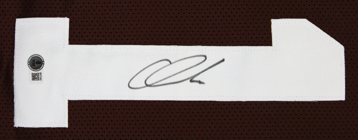 Quinshon Judkins Authentic Signed Brown Pro Style Jersey BAS Witnessed