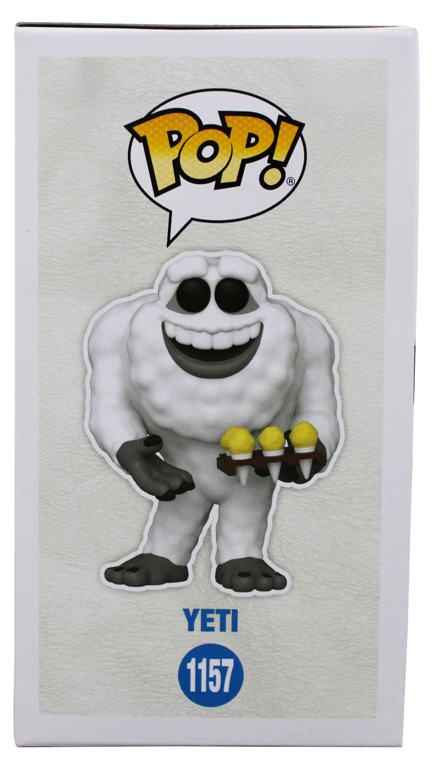 Pete Docter Monsters Signed Yeti #1157 Funko Pop Vinyl Figure BAS #BU60488