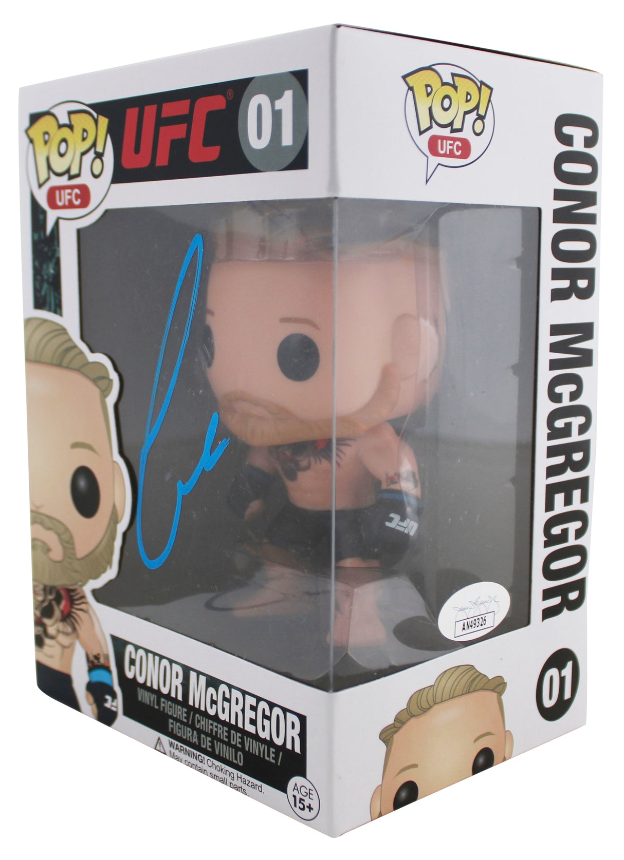 Conor McGregor Authentic Signed MMA #01 Funko Pop Vinyl Figure JSA #AN49326