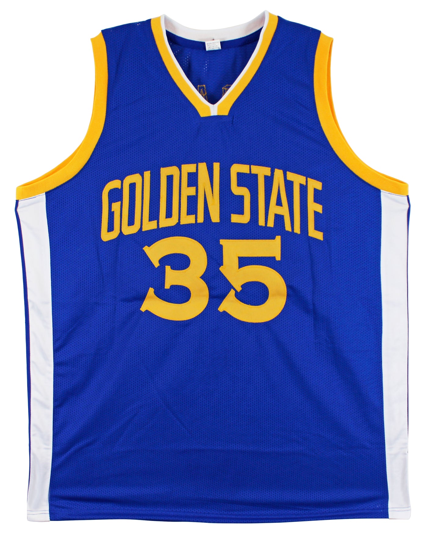 Kevin Durant Authentic Signed Blue Pro Style Jersey Autographed BAS Witnessed