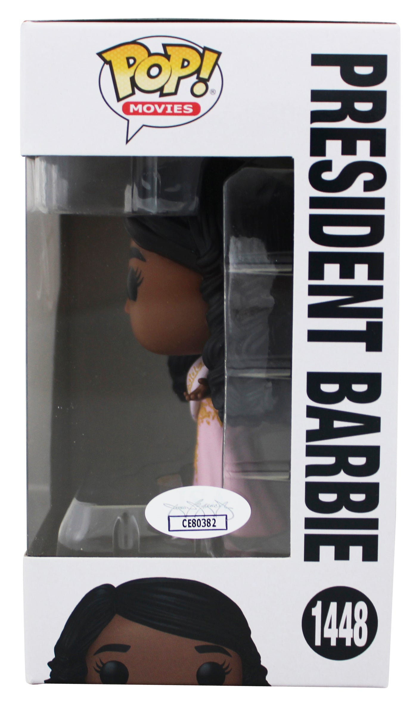 Issa Rae Signed President Barbie #1448 Funko Pop Vinyl Figure JSA #CE80382