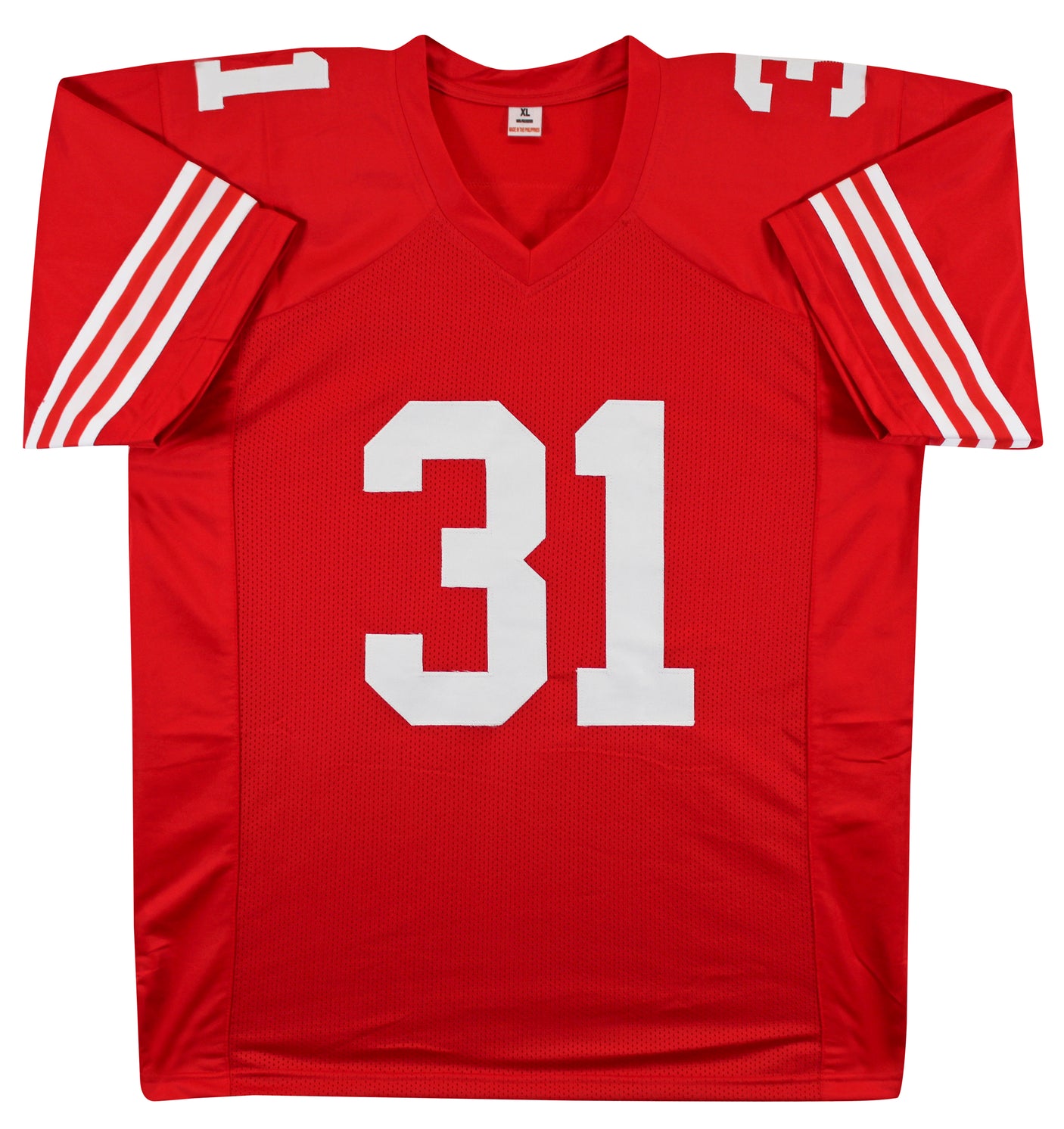 Isaac Guerendo Authentic Signed Red Pro Style Jersey BAS Witnessed