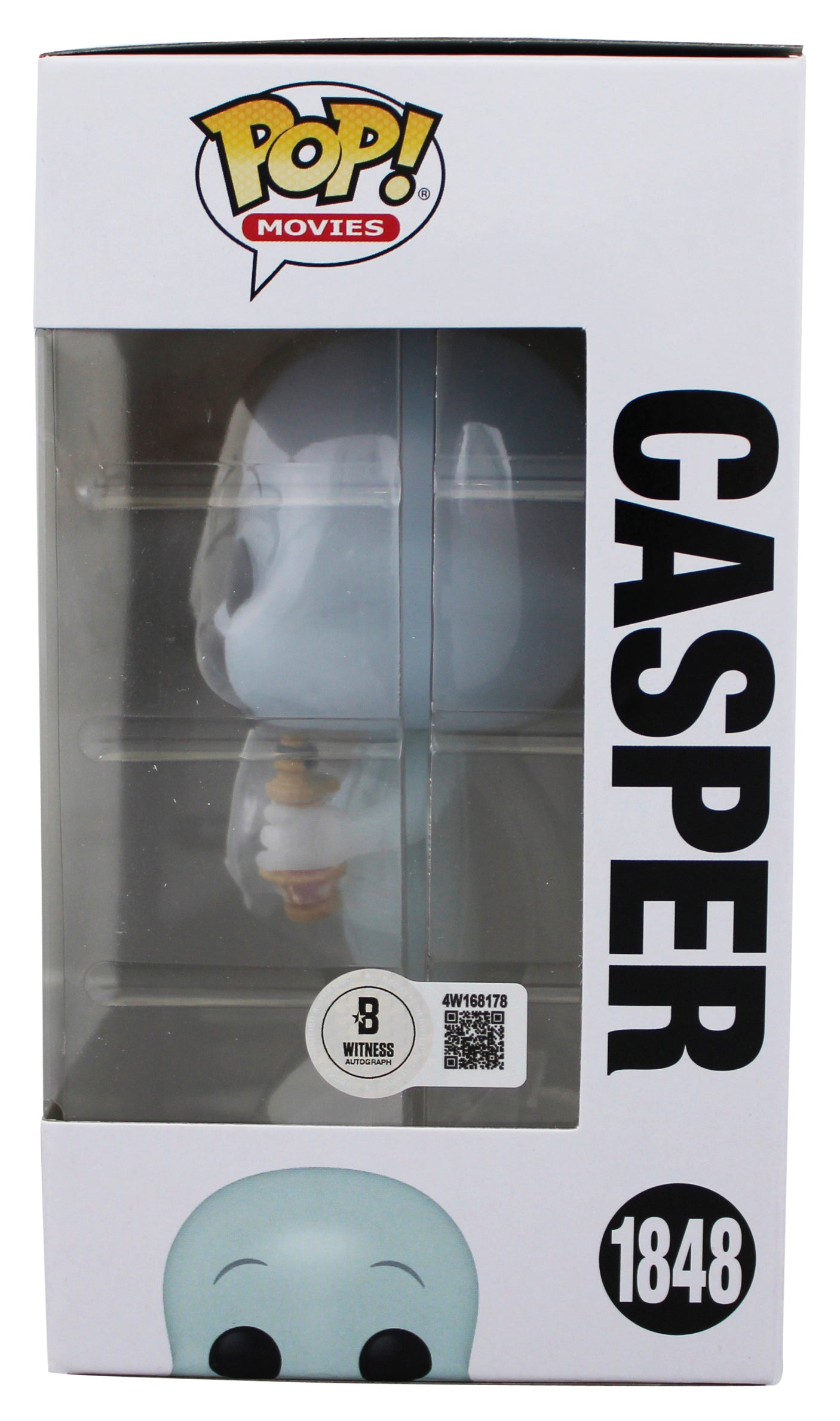 Devon Sawa "Casper" Signed Casper #1848 Funko Pop Vinyl Figure BAS Wit #4W168178