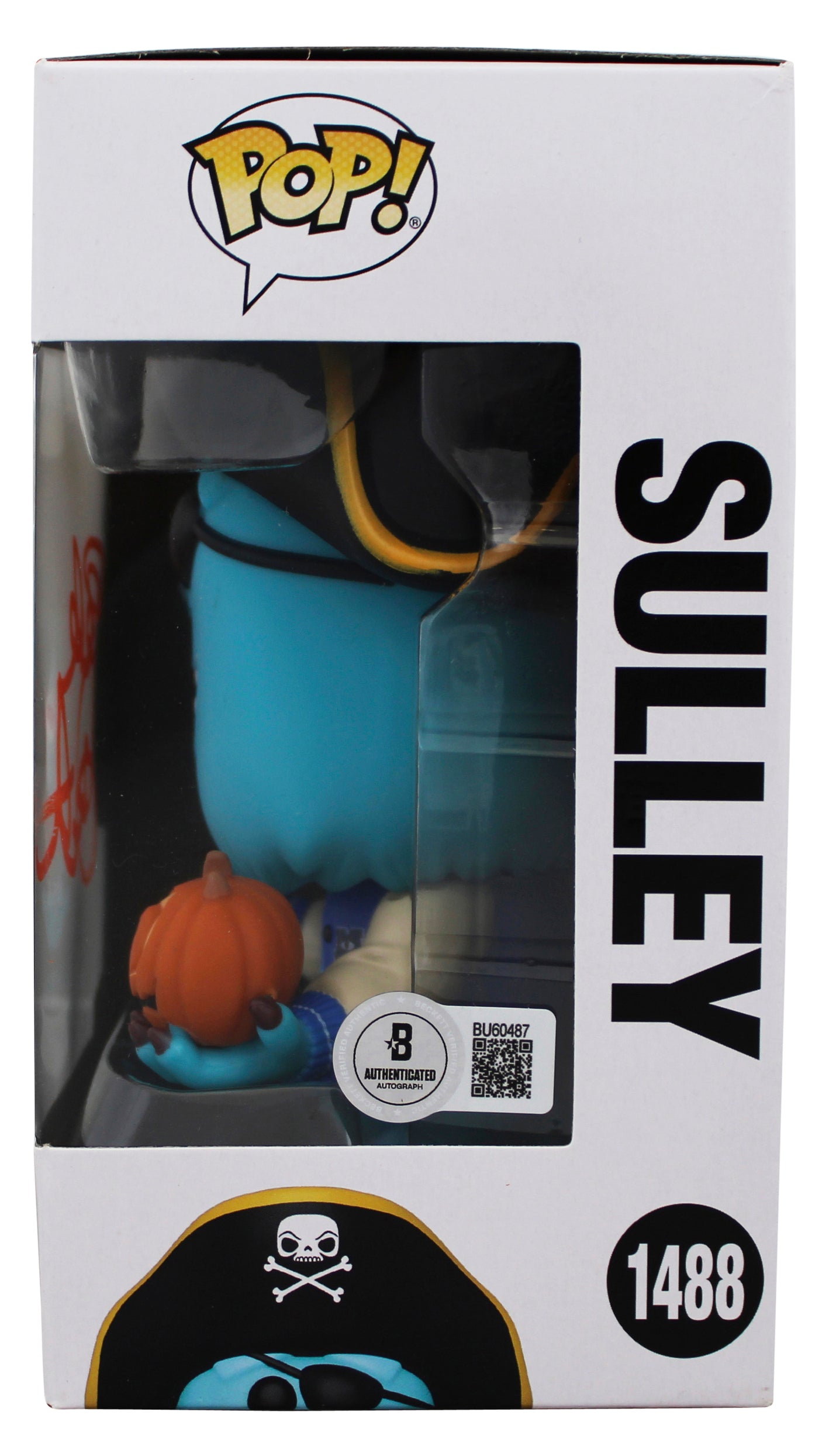 Pete Docter Monsters Inc Signed Sulley #1488 Funko Pop Vinyl Figure BAS #BU60487