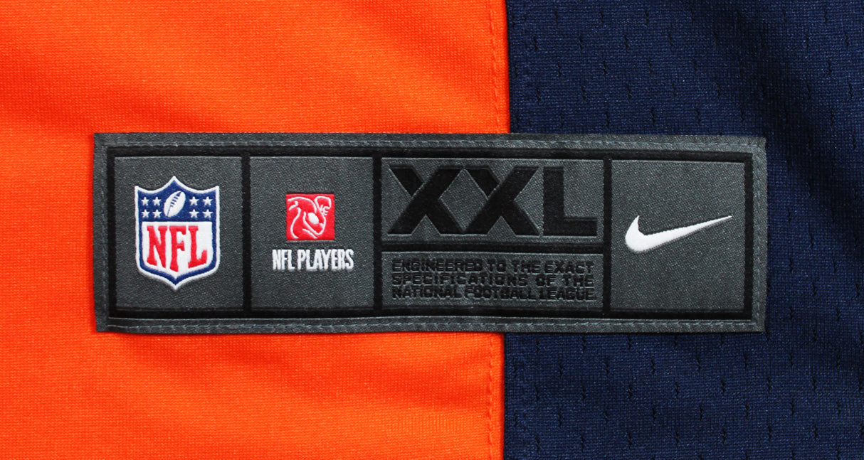 Broncos Patrick Surtain II Authentic Signed Orange Nike Game Jersey BAS Witness
