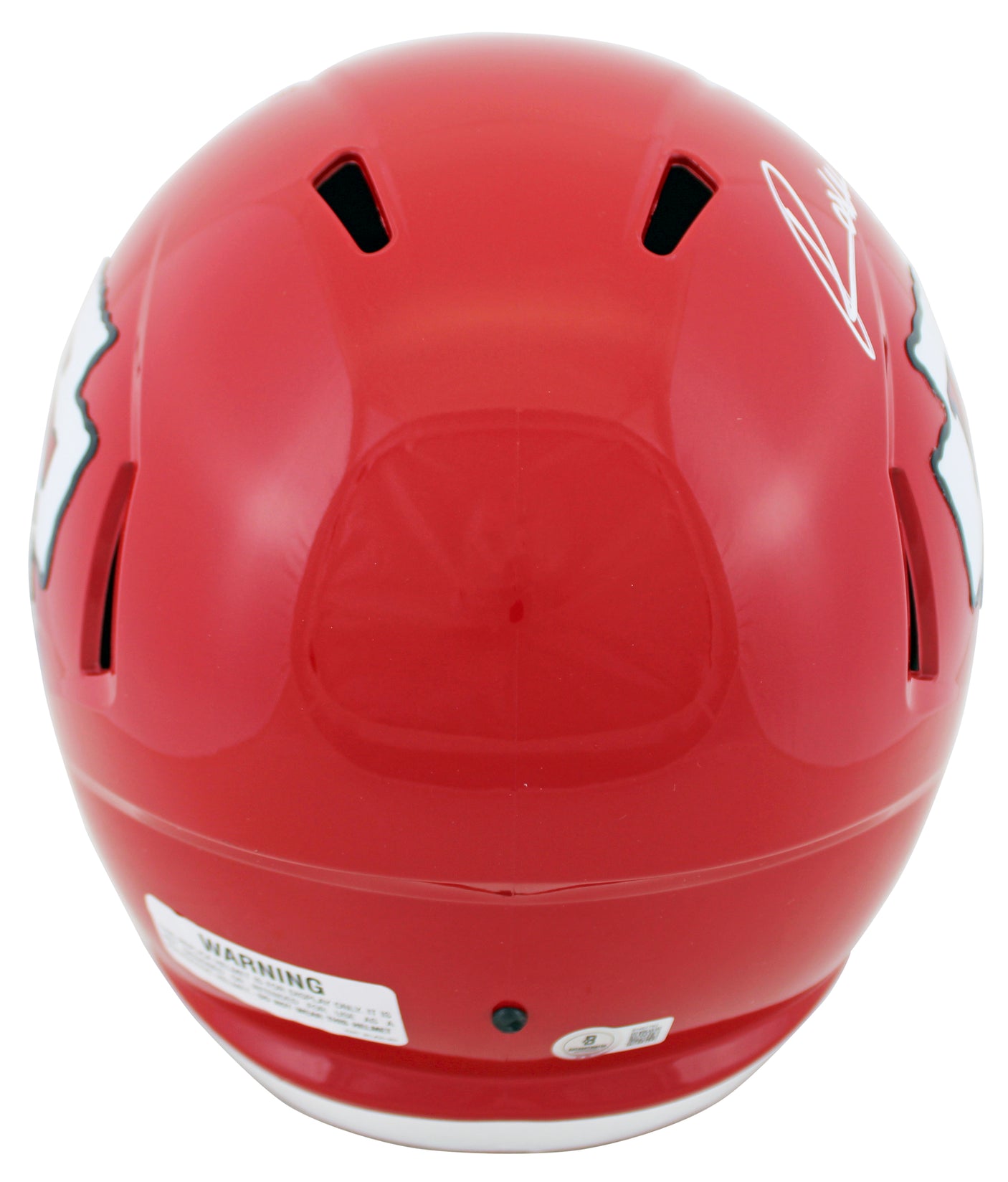 Chiefs Rashee Rice Authentic Signed Full Size Speed Rep Helmet w/ Case BAS