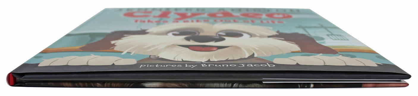 Jennifer Aniston Authentic Signed Clydeo Takes A Bite Out of Life Book JSA