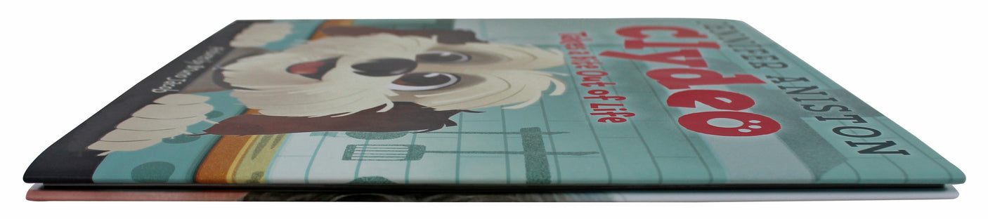 Jennifer Aniston Authentic Signed Clydeo Takes A Bite Out of Life Book JSA