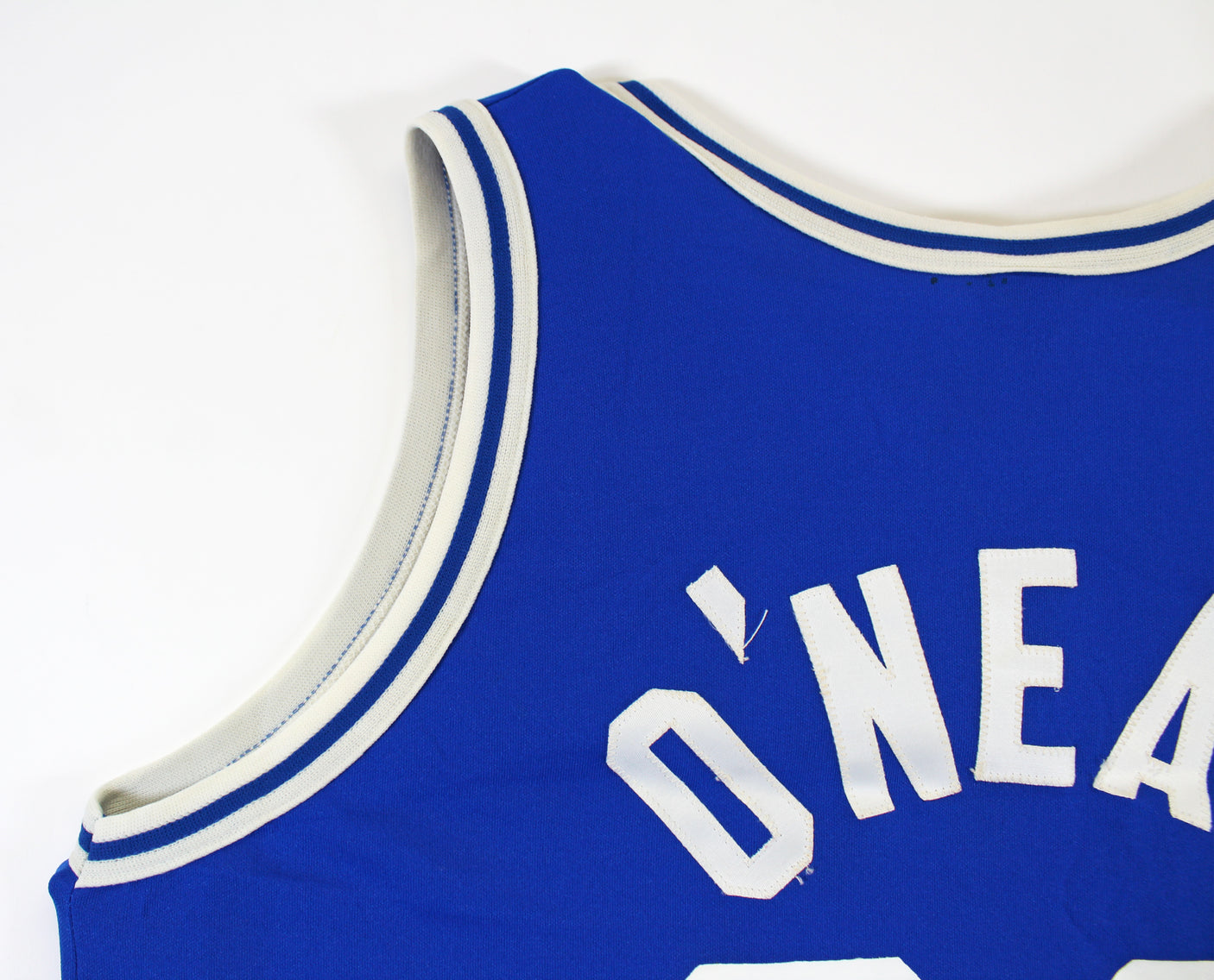 Shaquille O'Neal Game Worn Blue 1989 High School ASG Jersey SIA Photomatched