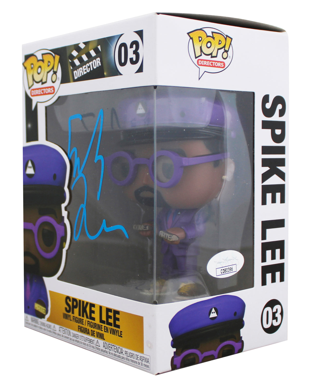 Spike Lee Authentic Signed Director #03 Funko Pop Vinyl Figure w/ Blue Sig JSA