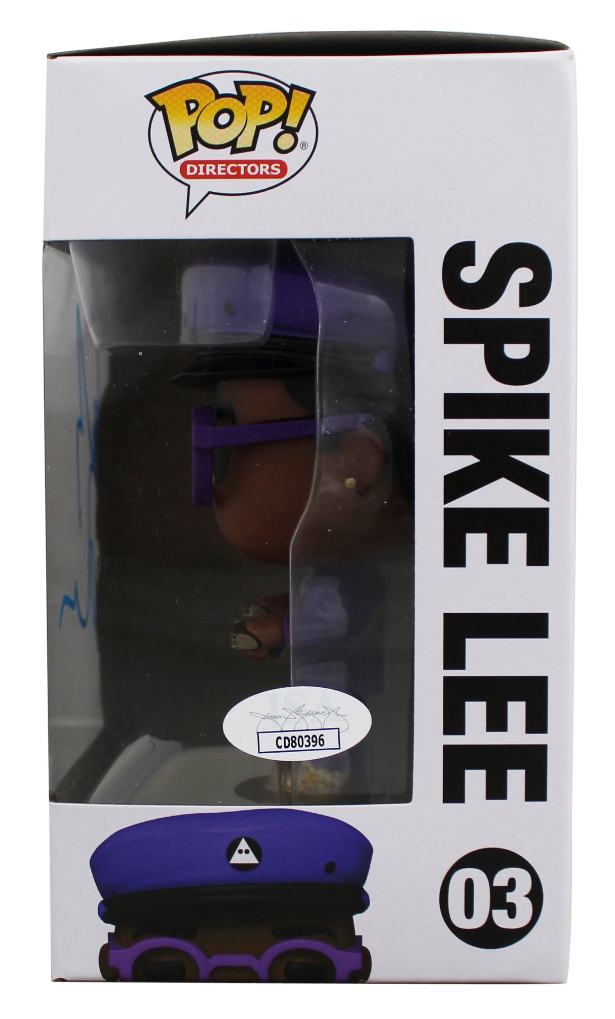 Spike Lee Authentic Signed Director #03 Funko Pop Vinyl Figure w/ Blue Sig JSA
