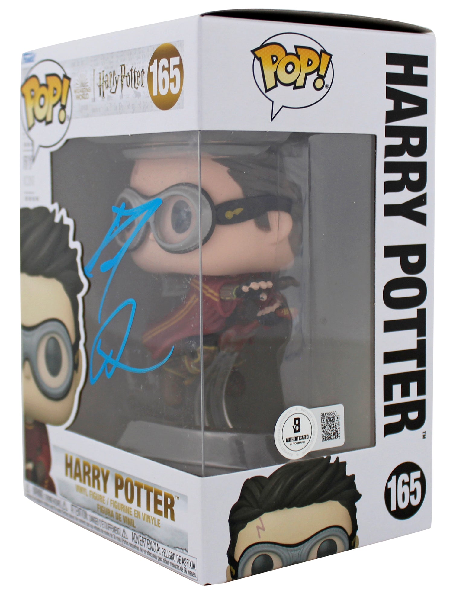 Daniel Radcliffe Harry Potter Authentic Signed #165 Funko Pop Vinyl Figure BAS