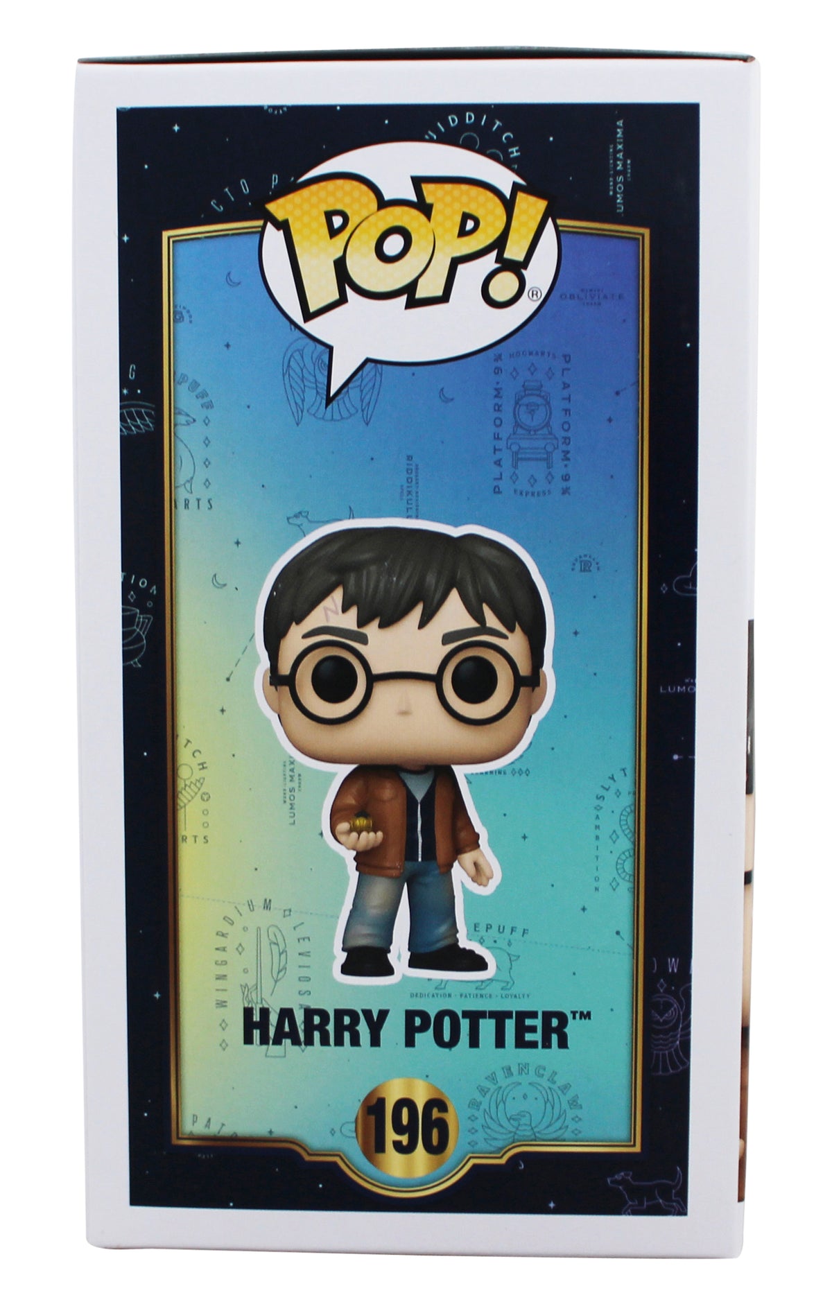 Daniel Radcliffe Harry Potter Signed #196 Funko Pop Figure w/ Yellow Sig BAS