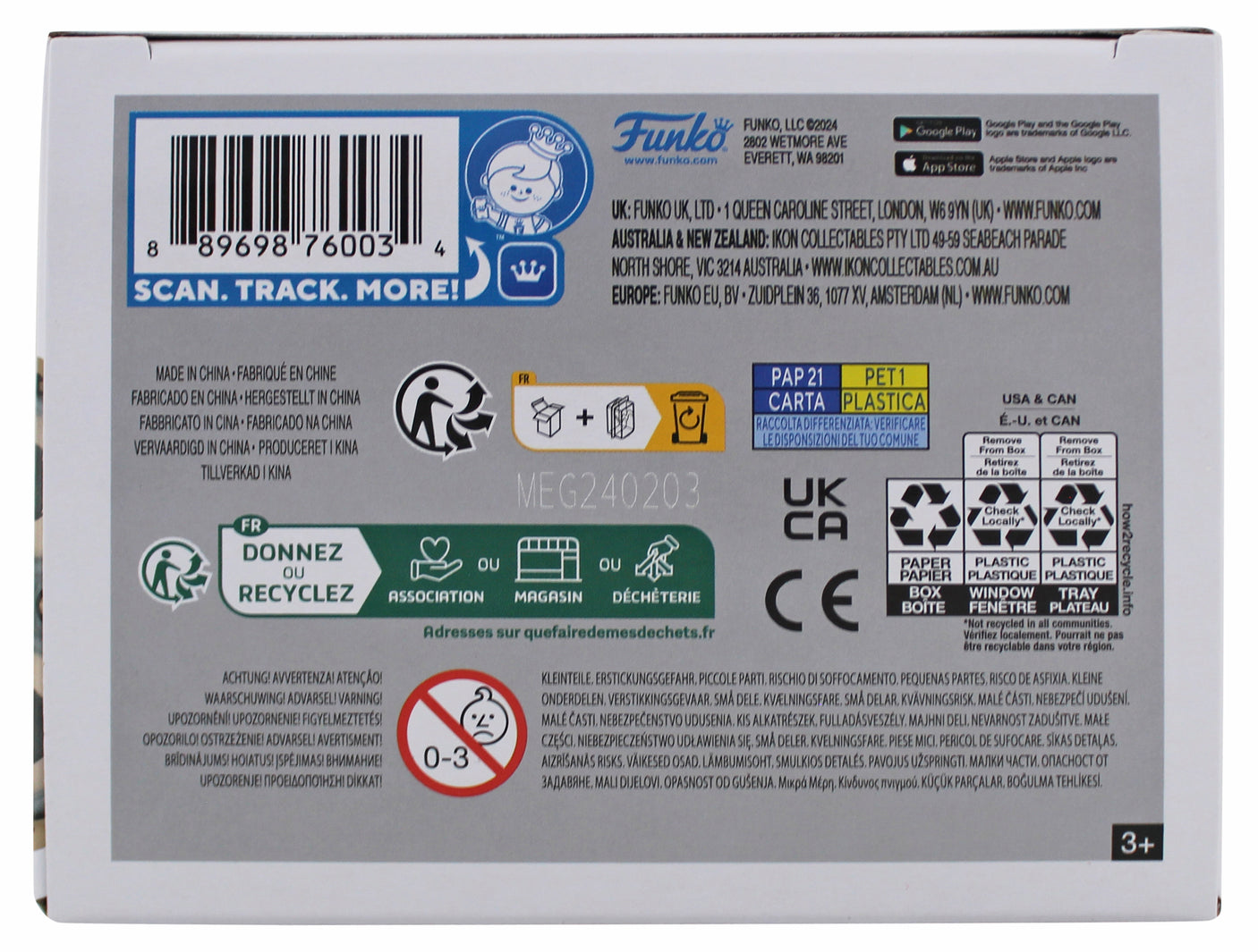 Daniel Radcliffe Harry Potter Authentic Signed #165 Funko Pop Vinyl Figure BAS