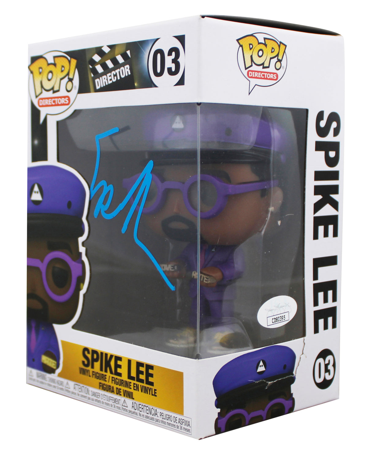 Spike Lee Authentic Signed Director #03 Funko Pop Vinyl Figure JSA #CD80395