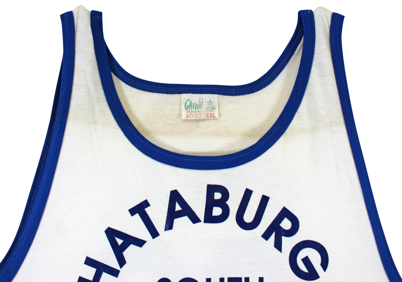 Shaquille O'Neal Game Worn White 1989 High School ASG Gator Athletics Jersey SIA