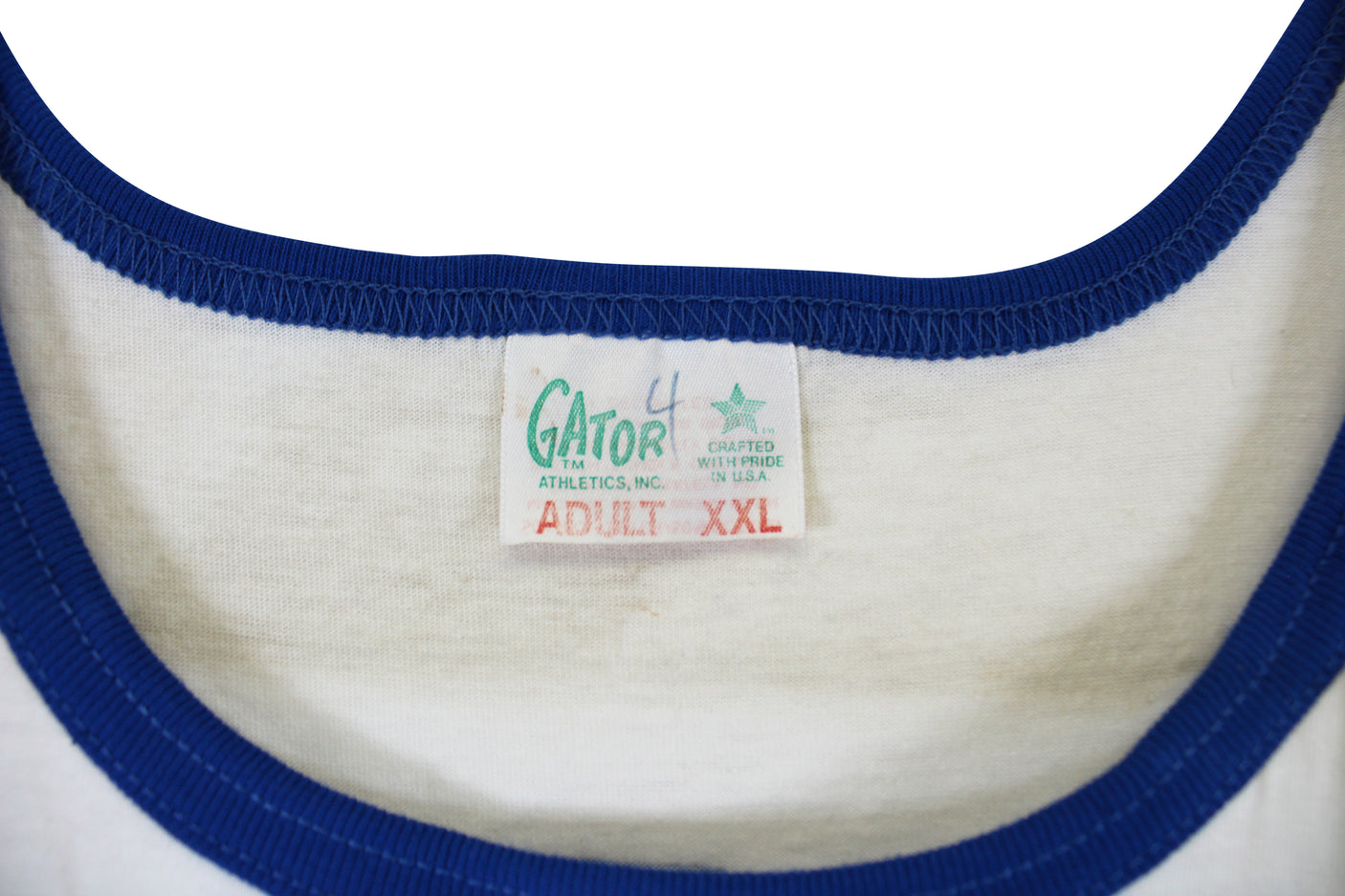 Shaquille O'Neal Game Worn White 1989 High School ASG Gator Athletics Jersey SIA