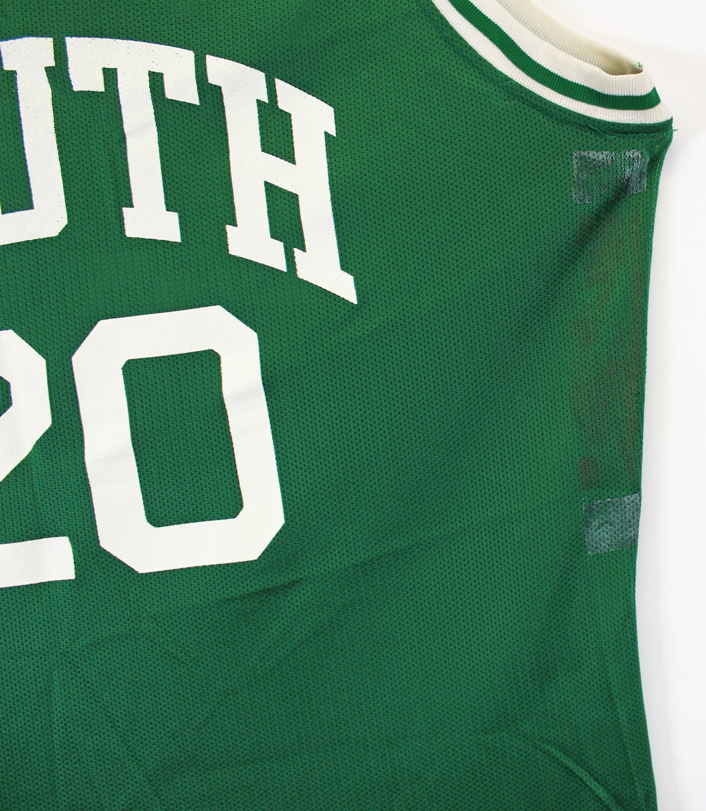 Shaquille O'Neal Game Worn Green 1990 Olympic Festival Jersey SIA Photomatched