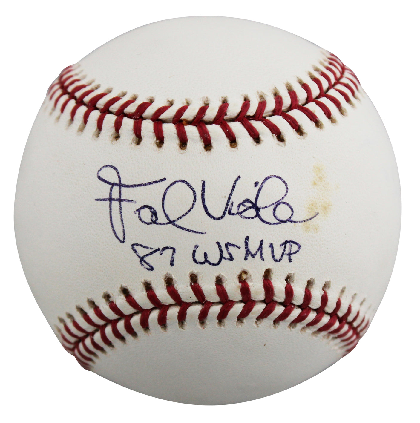 Twins Frank Viola "87 WS MVP" Authentic Signed Selig OML Baseball BAS #BU43439