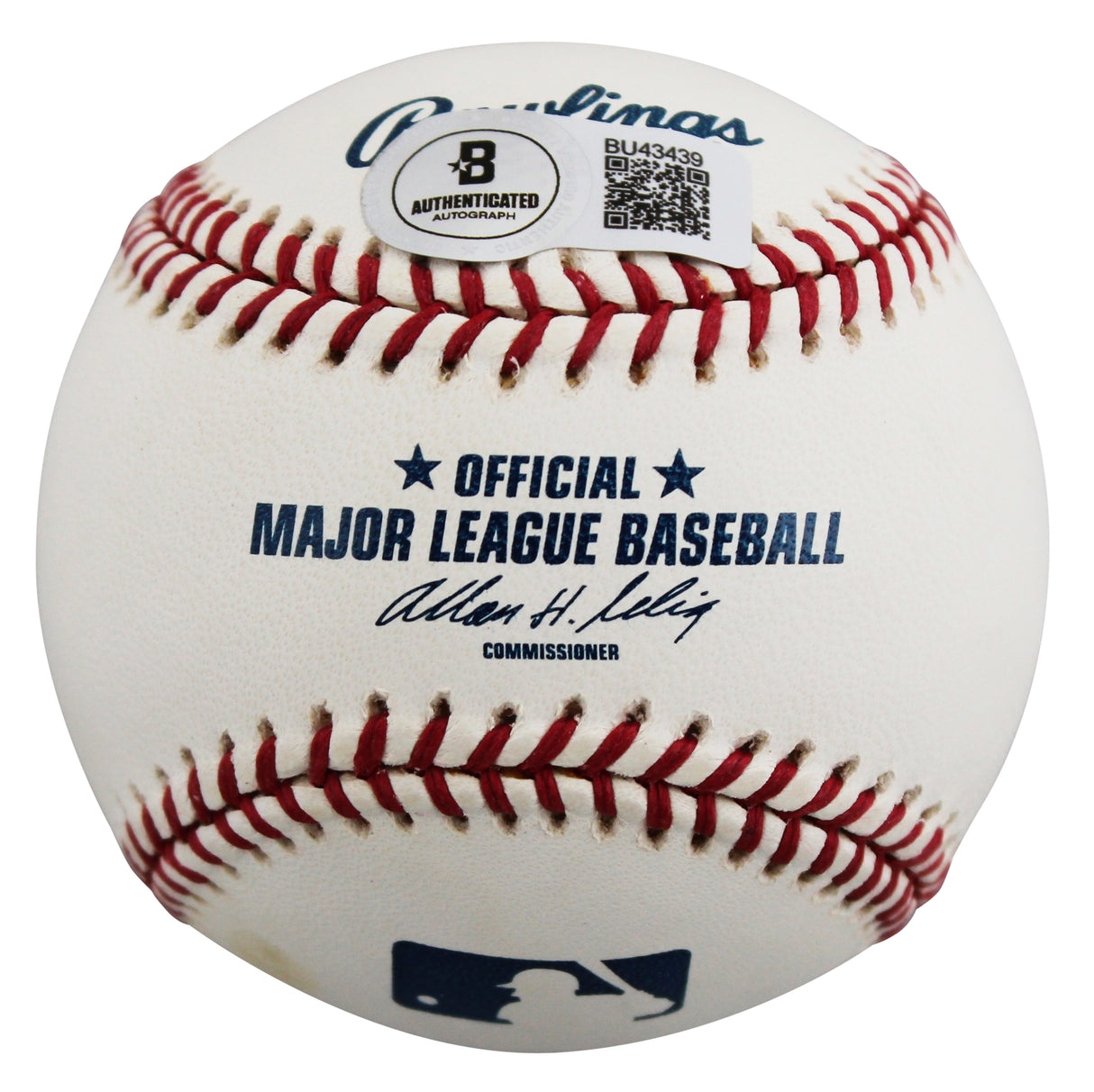 Twins Frank Viola "87 WS MVP" Authentic Signed Selig OML Baseball BAS #BU43439