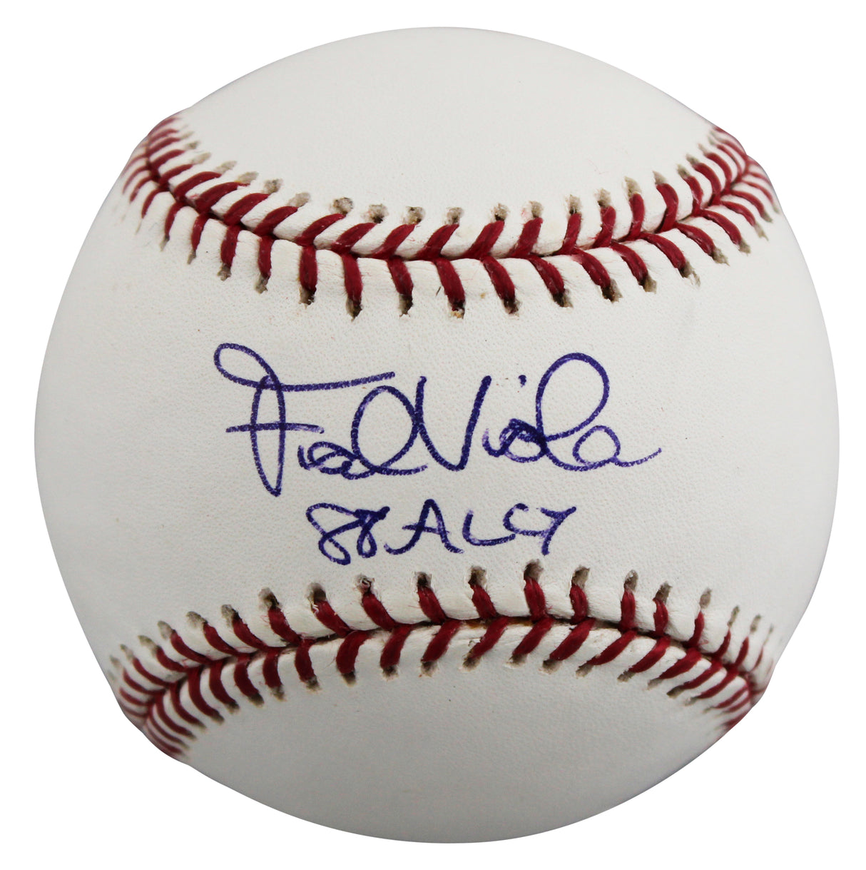 Twins Frank Viola "88 AL CY" Authentic Signed Selig OML Baseball BAS #BU43437