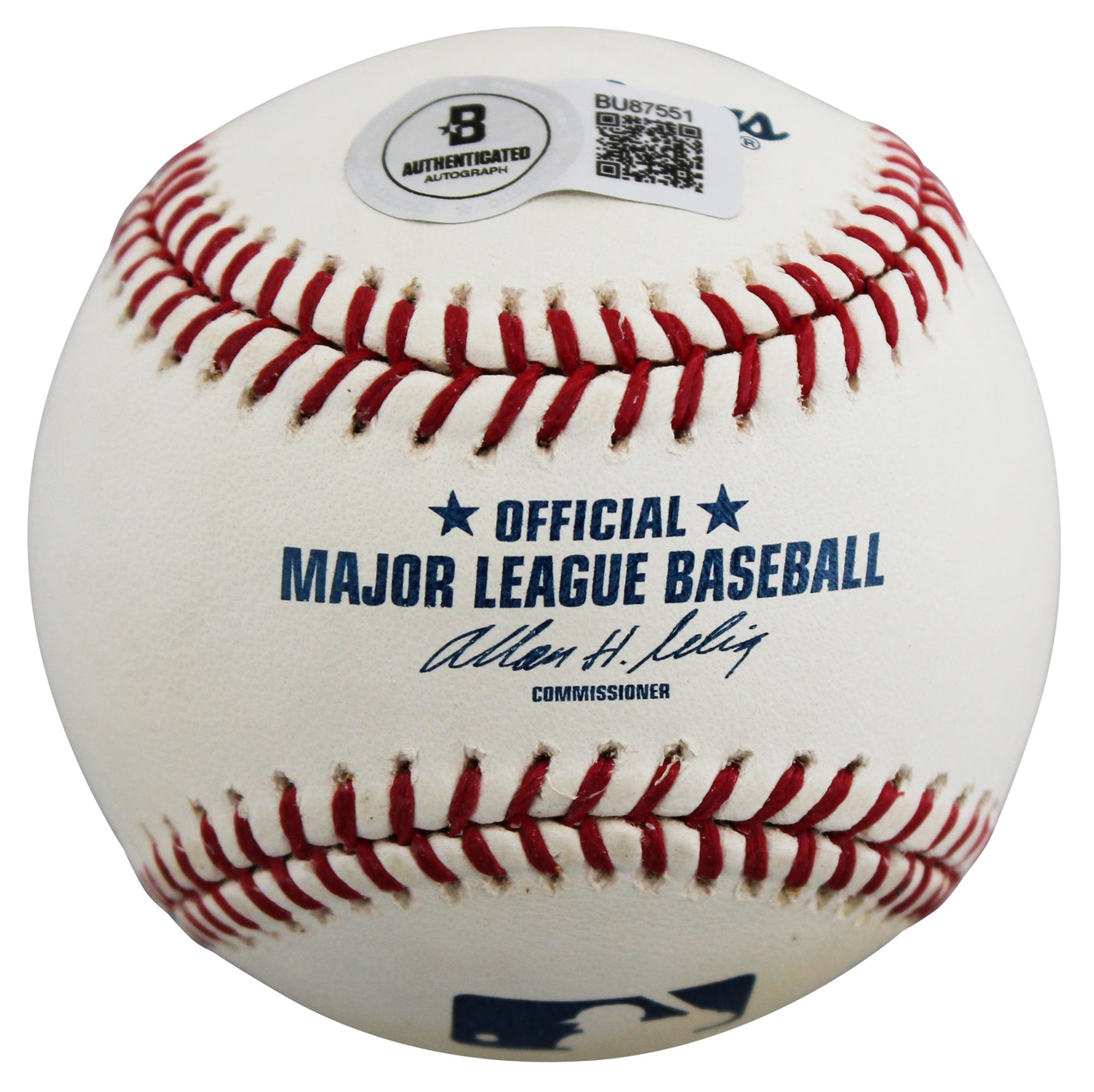 Tigers Lou Whitaker "WSC 84" Authentic Signed Selig OML Baseball BAS #BU87551