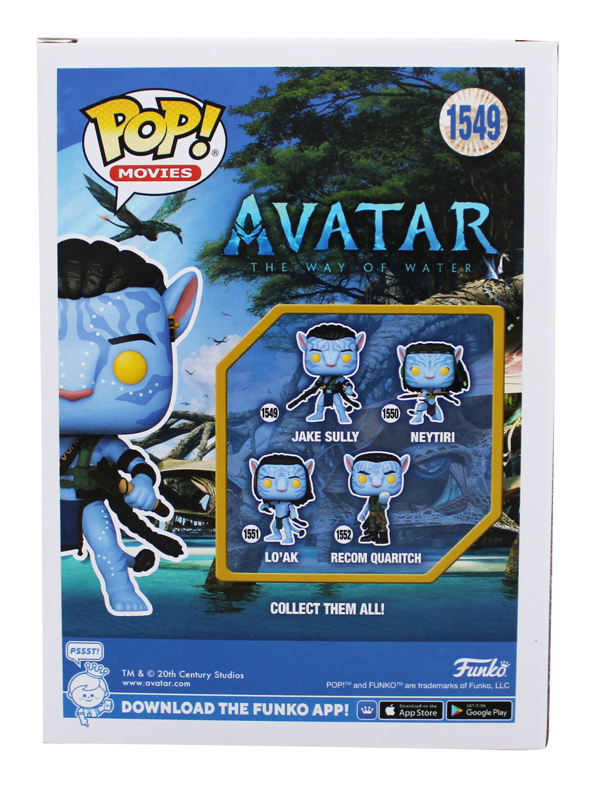 Sam Worthington Avatar Signed Jake Sully #1549 Funko Pop Figure BAS #BX04546