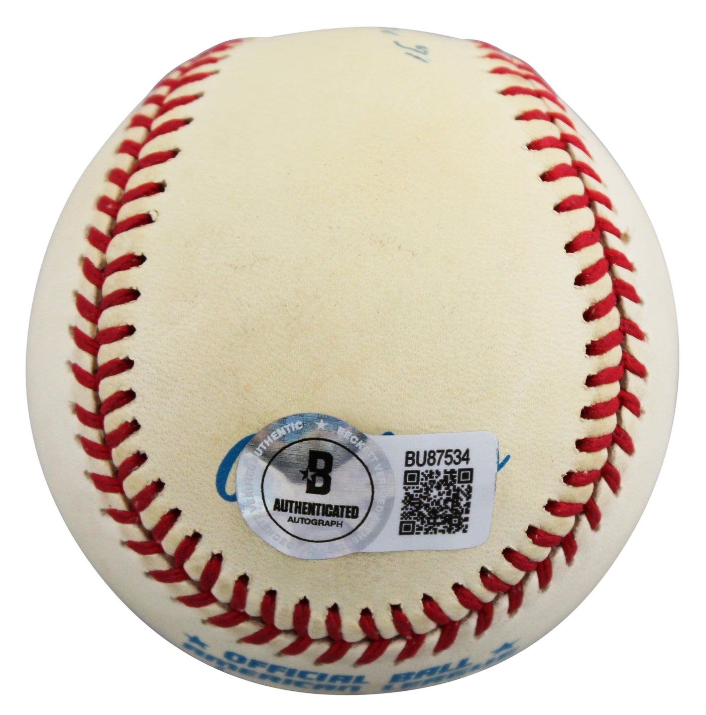 Athletics Jose Canseco "88 MVP" Signed Gene Budig OAL Baseball BAS #BU87534