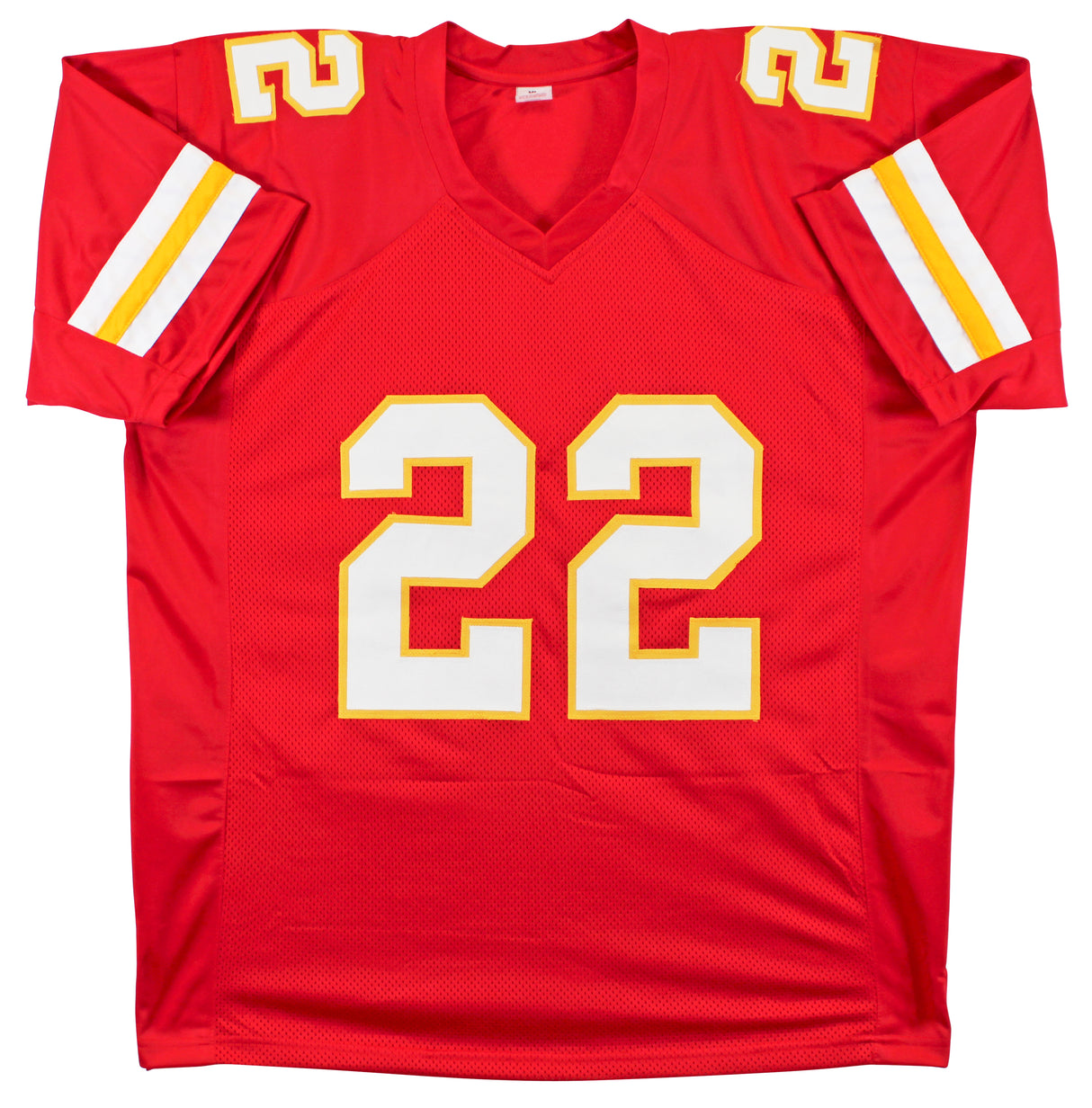 Trent McDuffie Authentic Signed Red Pro Style Jersey Autographed BAS Witnessed 2