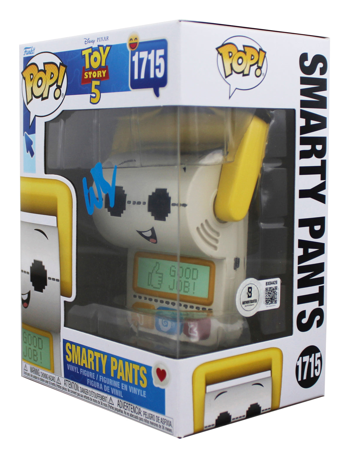 Conan O'Brien Toy Story Signed Smarty Pants #1715 Funko Pop Figure BAS #BX04428