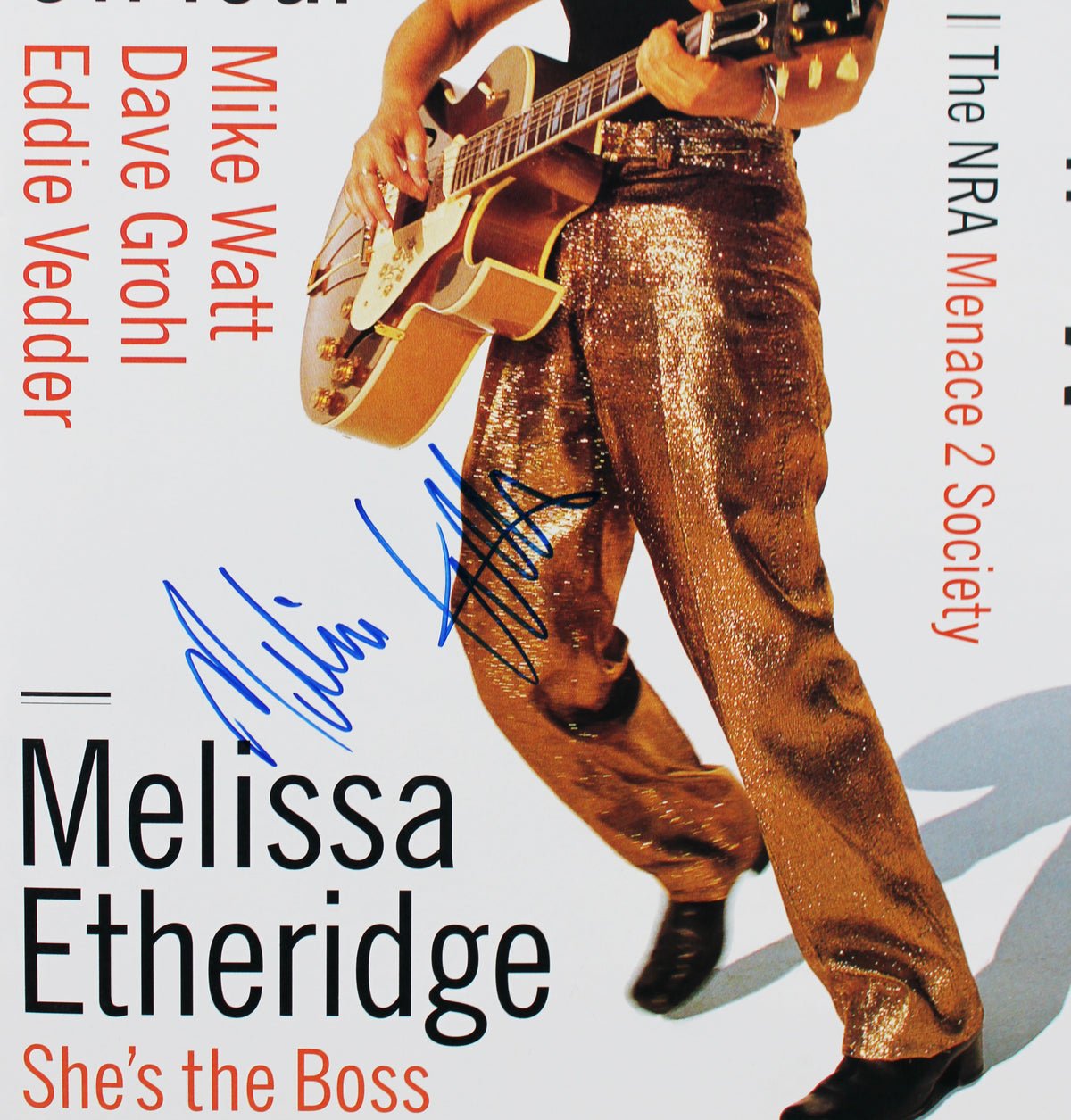 Melissa Etheridge Signed June 1, 1995 Rolling Stone Magazine BAS #BY011316