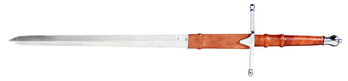 Mel Gibson Braveheart Signed 39.75 Inch William Wallace Sword with Sheath BAS