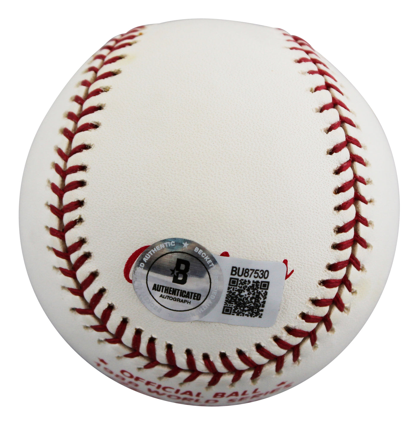 Athletics Jose Canseco Authentic Signed 1988 WS Logo OML Baseball BAS #BU87530