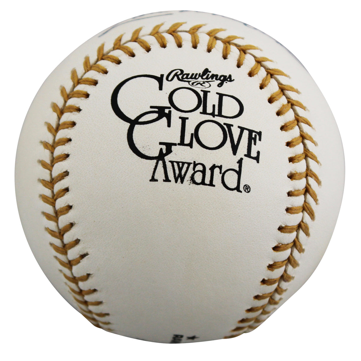 Tigers Lou Whitaker Signed Rawlings Gold Glove Logo OML Baseball BAS #BU87538