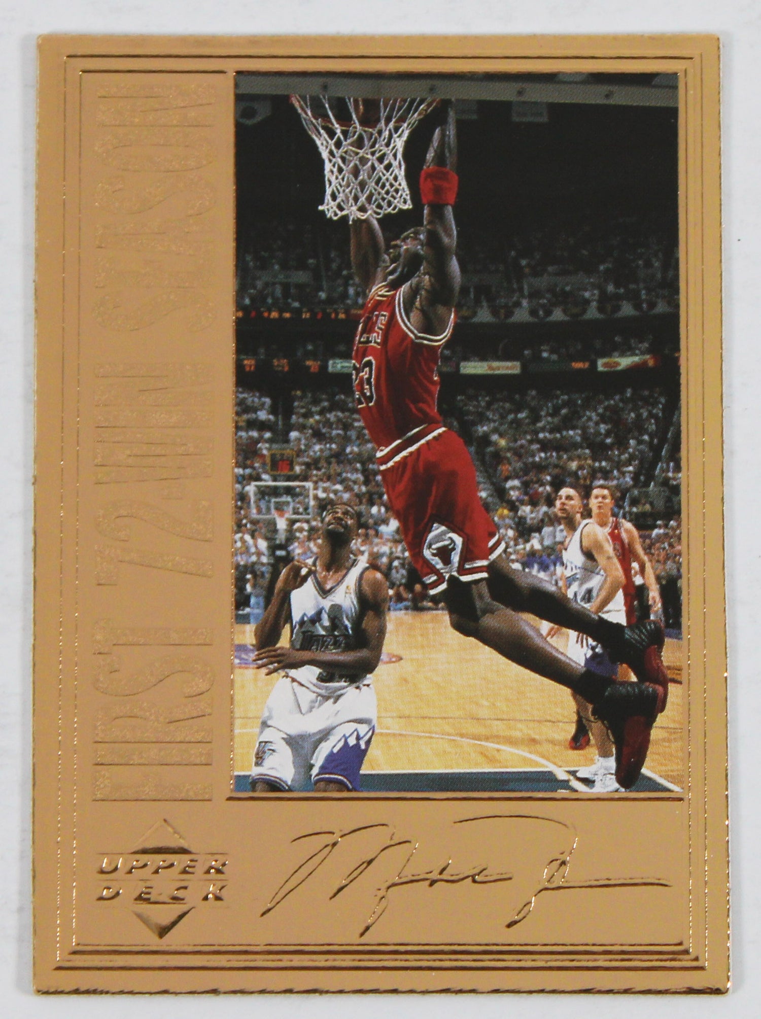 1999 Upper Deck First 72 Win Season #2231/10000 22 Kt Gold Card Un-signed