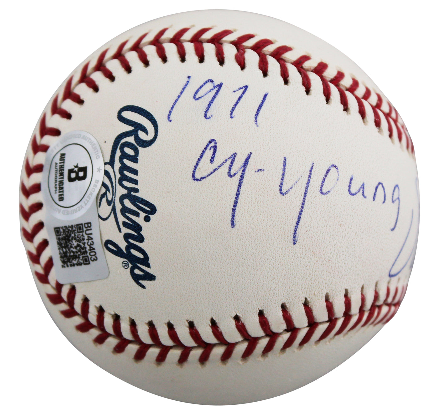 Athletics Vida Blue "71 Cy Young, 71 MVP" Signed OAL Baseball BAS #BU43403