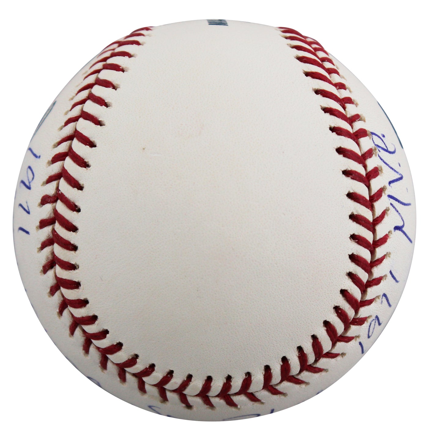 Athletics Vida Blue "71 Cy Young, 71 MVP" Signed OAL Baseball BAS #BU43403