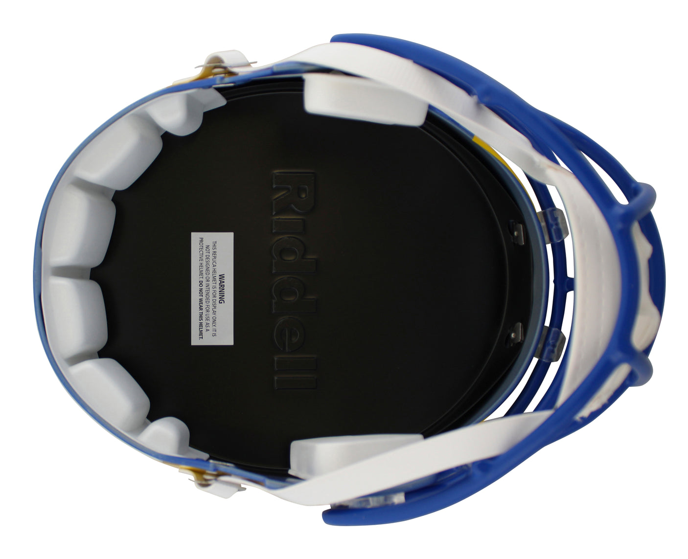 Rams Braden Fiske Authentic Signed Full Size Speed Rep Helmet BAS Witnessed