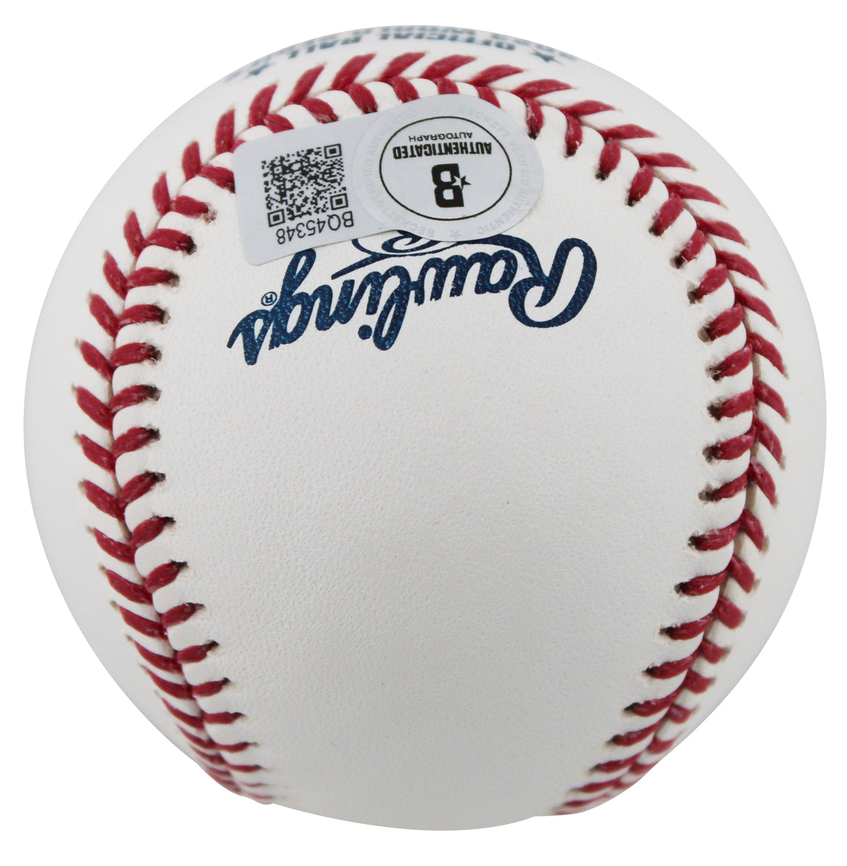Rangers Josh Sborz Authentic Signed 2023 World Series Logo Baseball BAS #BQ45348
