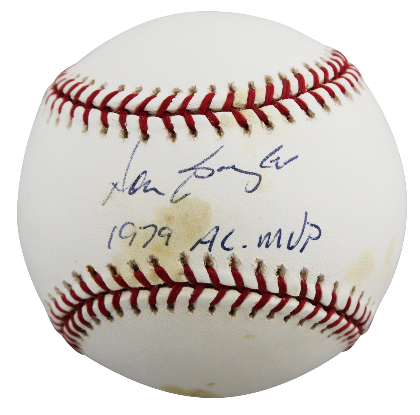 Angels Don Baylor "1979 AL MVP" Authentic Signed OML Baseball BAS #BU43409