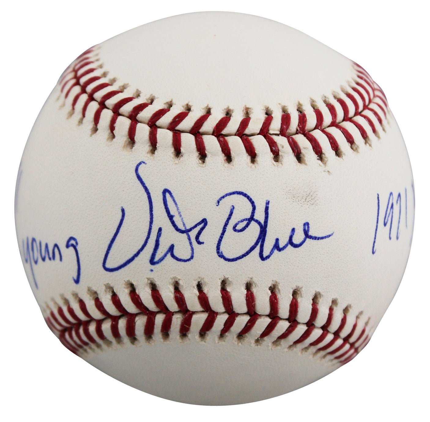 Athletics Vida Blue "71 Cy Young, 71 MVP" Signed OAL Baseball BAS #BU43407