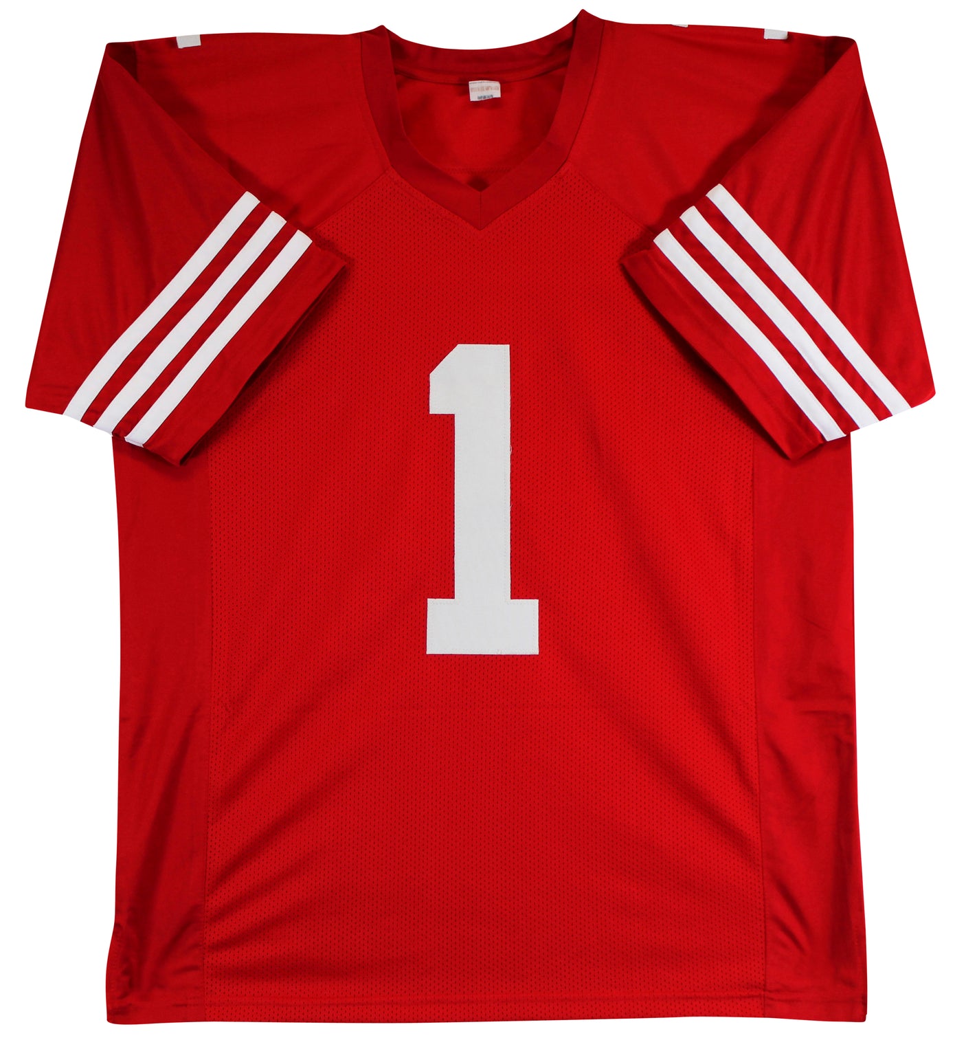 Ricky Pearsall Authentic Signed Red Pro Style Jersey Autographed BAS Witnessed 2